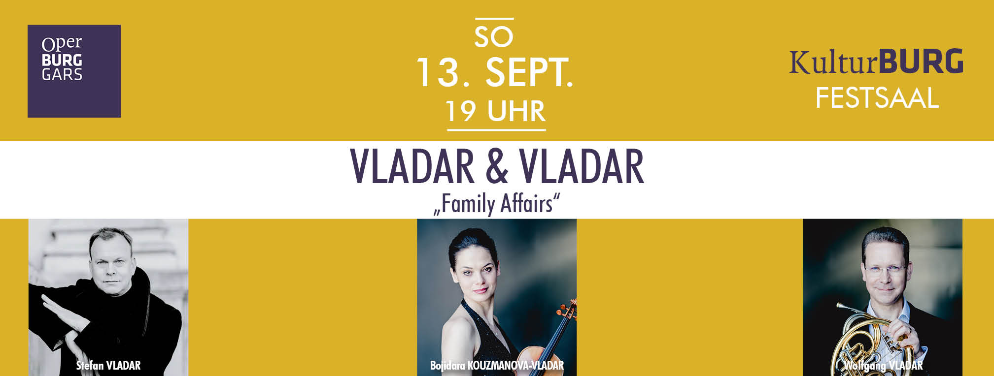 Vladar und Vladar Sujet des Konzerts „Vladar & Vladar"